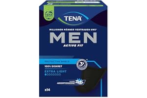 FIKPTE TENA MEN Active Fit Level 0 Inkontinenz Einlagen 14 St