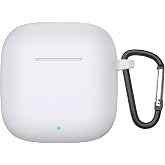 Microsonic Huawei FreeBuds SE 3 Kılıf Askılı Mat Silikon Beyaz [FreeBuds SE 3 ile Uyumlu Kılıf - Beyaz]