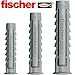 Produktbild Fischer Dübel SX5 (100 Stück) - Nylondübel Spreizdübel Allzweckdübel Universaldübel
