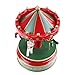 BXT Merry Go Round Music Box Wooden Carousel Multi-Colored 4-Horse Animated Figurine Desktop Playset Awesome Kids Xmas Birthday Presents