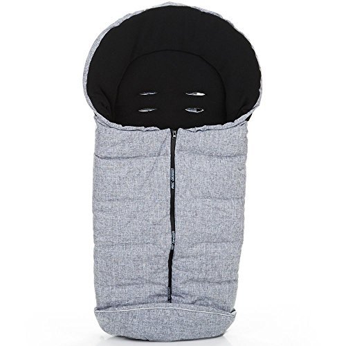 ABC Design 91178603 Footmuff Graphite Grey Sleeping Bag Cover, Grey