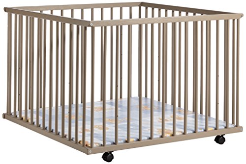 Grapi Large Playpen (Taupe)