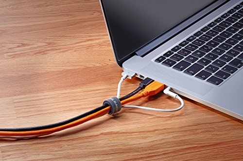 Oehlbach 5006 Hook und Loop Kabel wiederverschließbares Klettband 2m schwarz - 3