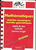 Image de Mathématiques, seconde : méthodes et exercices corrigés