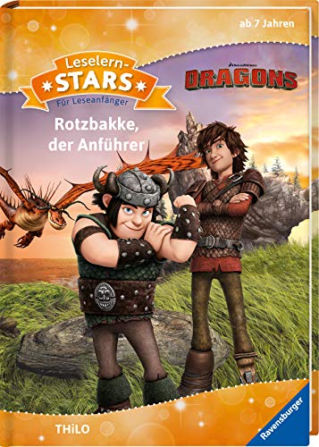 Leselernstars Dragons: Rotzbakke, der Anführer: Für Leseanfänger