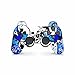 Produktbild Skins4u Playstation 3 Controller Skin Design Sticker Set für PS3 Gamepad - Simple Blue
