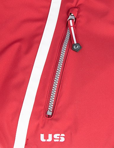 Ultrasport Damen Skijacke Snowflake in Rot o. Schwarz - Alpin Softshelljacke winddicht, wasserdicht & atmungsaktiv - Funktions Outdoorjacke mit Ultraflow 8.000 – Bild 9