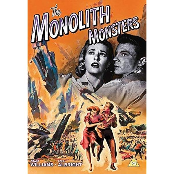 The Monolith Monsters [DVD]: Amazon.co.uk: Grant Williams, Lola Albright,  Les Tremayne, Phil Harvey, John Sherwood, Grant Williams, Lola Albright:  DVD & Blu-ray