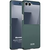 Microsonic Samsung Galaxy Z Flip 7 i&ccedil;in Kılıf Shape Hard Cover Yeşil [Galaxy Z Flip 7 ile Uyumlu Kılıf - Yeşil]