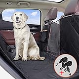 Antideslizante Cuádruple:- Hebillas de presión robustas, superficie texturizada de Oxford, respaldo de PVC antideslizante y anclajes de asiento reparables para mantener la funda asiento coche perro firmemente fija en su lugar incluso si la carretera choca. Asegure la seguridad y la comodidad de las mascotas.