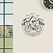 Produktbild Stycars® Wall Sticker, Bicycle and Mountains Decal Cycling Gravel Bike Vinyl Outdoor Cycling Decor [Size: 40x40 CM]