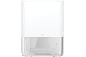 Tork PeakServe Mini Distributeur Murale pour essuie-Mains continus™ Blanc H5, Grande capacité, Gamme Elevation, 552550
