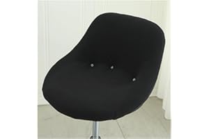 HHONGWYT Fundas para Taburetes de Bar Fundas para Sillas con Respaldo Bajo Fundas para Taburetes Elástico Giratorias Fundas para Taburetes de Cocina,A11,4PCS