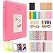Produktbild Ablus Store 2x3 Zoll Fotopapier Film Album Set für Fujifilm Instax Mini Kamera / HP Sprocket Fotodrucker / Polaroid Snap, Z2300, SocialMatic Sofortbildkameras und Zip Instant Printer (Flamingo Pink, 128 Taschen)