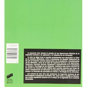 Ingeniería de la industria alimentaria: 3