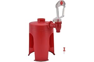 Culnflun Distributeur de Soda, Mini Distributeur de Coke Boisson Distributeur d’Eau de Camping Inversé Distributeur d’Eau à Pression pour Manuelle fontaines à l'envers pour Cuisine, Bar, Maison, fête