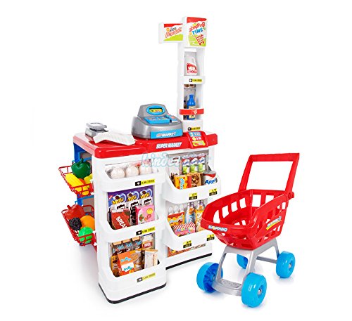 Preisvergleich Produktbild Kinderplay KP6441 - Spielzeug-Markt, Lebensmittelverkauf / Gemüse / Kinder Supermarkt