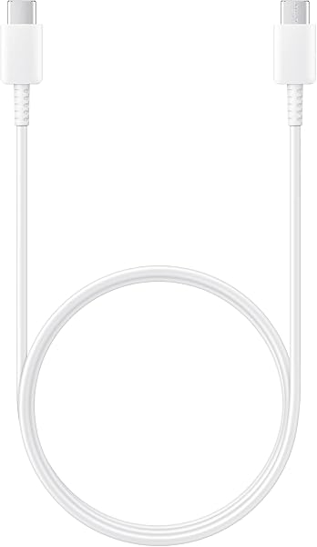 Samsung Original Type C to C Cable - 3.28 Feet (1 Meter), White