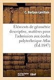 Image de Géométrie descriptive : matières exigées pour l'admission aux écoles polytechnique Atlas