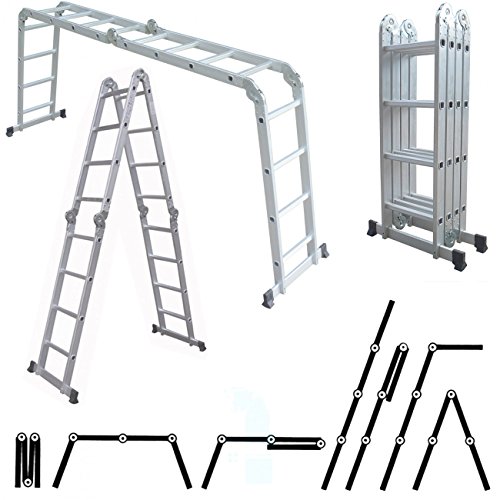MULTIFUNKTIONSLEITER 6 IN 1 ALUMINIUM LÄNGE 4,75 M / 2016 - 5