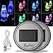 Produktbild Ralbay Car Cup Mat Solar RGB LED Drink Holder Mat Pad Waterproof Light Sensor Cup Pad Coaster Mat - USB Car Interior Decoration Atmosphere Light Drink Coaster for All Cars(2 Pack)
