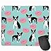 Produktbild Boston Terriers Donuts Pink Cute Sweet Dogs Dog Design Pets Mouse Pad Rectangle Non-Slip Rubber Mousepad Gaming Mouse Pad 30 cm x 25 cm