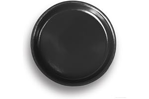 K&K Keramik Unterschale/Untersetzer rund witterungsbeständig Außen Ø32 cm, Innen Ø27,5 cm robust, dickwandig für Blumentopf Pflanzkübel Vogeltränke Farbe: anthrazit (schwarz)