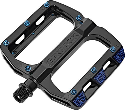 Sixpack Menace Pedals black/blue 2019 Dirt Bike Pedals