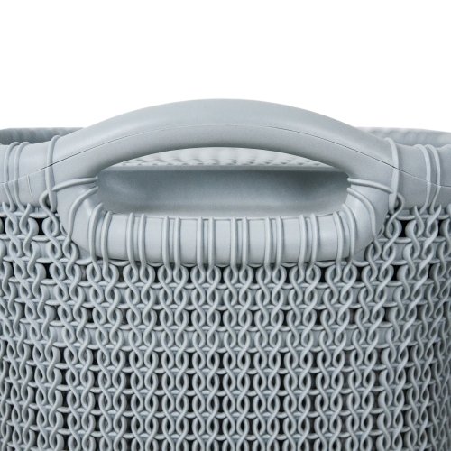 Curver KNIT Wäschebox, 57L, vers. Farben Misty blue - 2