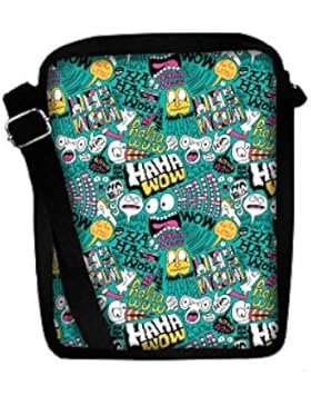 Snoogg , Damen Umhängetasche mehrfarbig multi