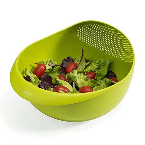 Joseph Joseph JJ40063 Prep&Serve Multifuktionsschüssel mit integriertem Durchschlag Groß, grün - 5