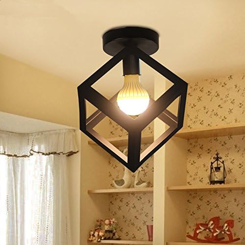 GQLB Scandinavian rooftop lamp balcony study hall aisle aisle balcony creative restaurant lights personalized iron ceiling 30 * 10CM