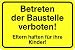 Produktbild Warnschild - Betreten der Baustelle verboten - 308511 - Gr. 30x20cm