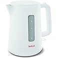 TEFAL Kettle | Element 1.7 Litre Electric Kettle | 2400 W | White | Plastic | Stainless Steel | 2 Years Warranty | KO200127