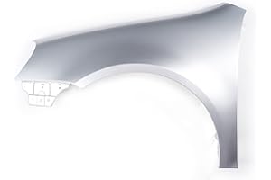GAL INDUSTRIAL Kotflügel kompatibel für Volkswagen Golf V 5 SCHRÄGHECK Hatchback LA7W Links Silber Vorderseite lackiert