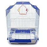 La jaula incluye todos sus accesorios como comederos, perchas de descanso, columpio y etc.