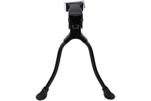 Tbest Bike Kickstands,Center Mount Double Leg Bike Kickstand, Practical Quick Release Mountain Bike Foot Stand Mount Road ycle Double Legs Parking Rack Stick Stand for bicycle 26" or