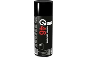 VMD Rimuovi Etichette Spray Soluzione A Base Di Solventi E Polimeri Sintetici. Spruzzato In Verticale Non Cola. L'Etichetta O Parte Incollata Si Stacca In Pochi Minuti.