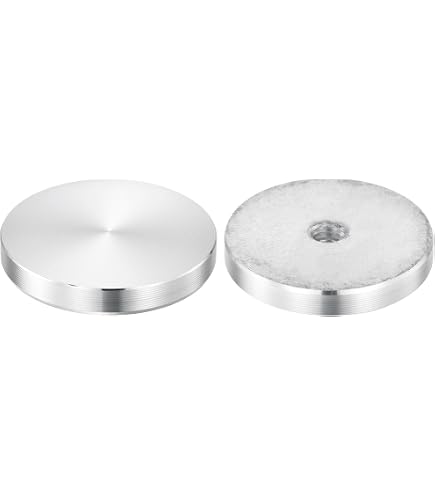 METALLIXITY Acciaio Inossidabile Acciaio O cerchio (50mm DE 4mm Spessore) 10pz, Saldato Rotondo cerchio - per Appendere Oggetti