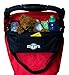 BTR Pram Buggy Buddy Stroller Organiser / Storage Bag With Mobile Phone Holder - Black - Water Resistant