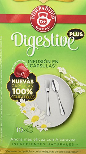 Pompadour - Infusión Digestive Plus En Cápsulas - [Pack de 2]