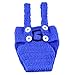 CoFashion Knit Crochet Baby Boy Girl Newborn 0-9 Months Photography Cartoon Clothes Photo Prop Outfits (minions)