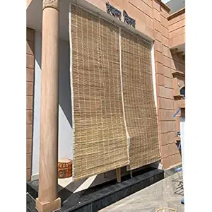 LORR Bamboo Blind , Bamboo Chick , Window Chick , Window Blind , Window Closer , Curtain , Window Screen Shade, Window Closer Curtain , Window Chick Closer ( 3 Ft Width x 7 Ft Height )