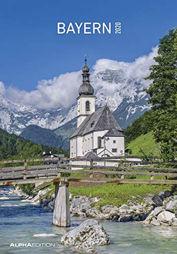 Bayern 2020 - Bildkalender (24 x 34) - Landschaftskalender - Regionalkalender - Wandkalender