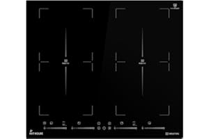 KKT KOLBE Herdset Autark | 60cm Backofen EB8005ED + 59cm Induktionskochfeld IH85900RL | Pizzafunktion | Grill | Heißluft | Umluft | Timer | SET8005IH859RL