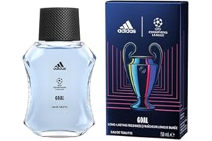 ‎ADIDAS adidas UEFA Champions League Goal woda toaletowa dla mężczyzn, o świeżym zapachu pomarańczy i eukaliptusa, 50 ml