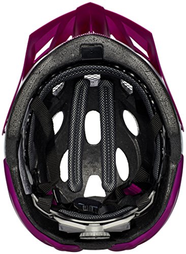 KED Status Helmet Junior Violet Pearl Matt 2017 mountainbike helm downhill - 6