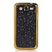Produktbild Samsung Galaxy Mega 5.8 GT-I9150 / GT-I9152 Polycarbonat Hülle Farbe Gold-Riim mit Schwarz DE 20108