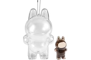 NHQZ 1 Pezzi Custodia Lαbub,Custodia Protettiva Bag per lαbubu 1.Generazione, Protective Trasparente PVC Borsa per Accessori Lαbub,Utilizzato per Proteggi la Tua Bambola,Regali per Ragazze