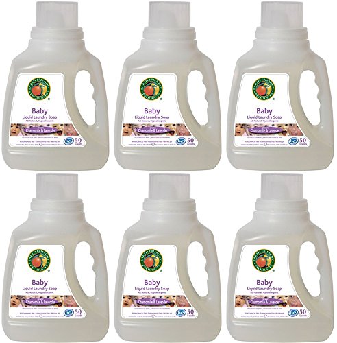 (6 PACK) - Earth Friendly Products - Baby Laundry Liquid | 1500ml | 6 PACK BUNDLE